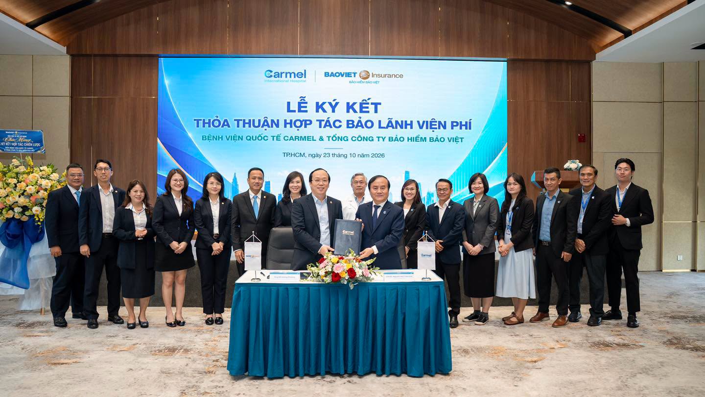 Bảo Hiểm Bảo Việt & Bệnh viện Quốc tế Carmel ký kết hợp tác toàn diện gia tăng giá trị bảo vệ sức khỏe